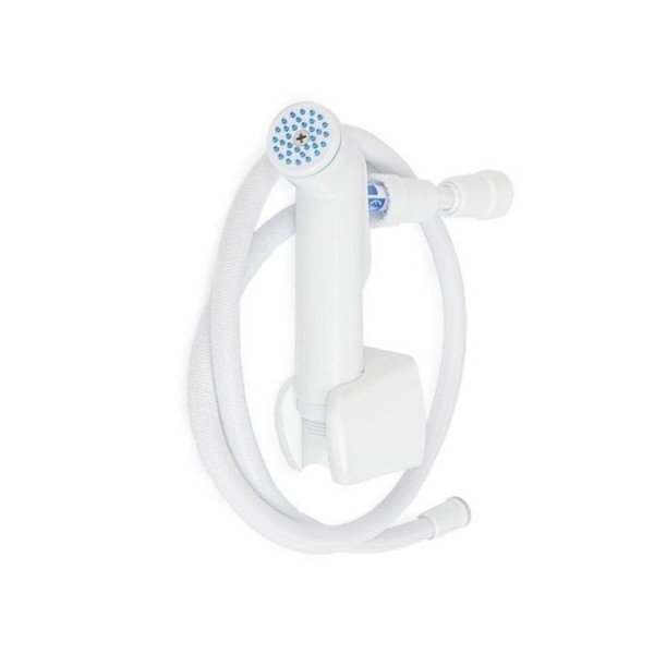 KIT DOUCHETTE DE TOILETTE SHUT OFF BLANC EJIM