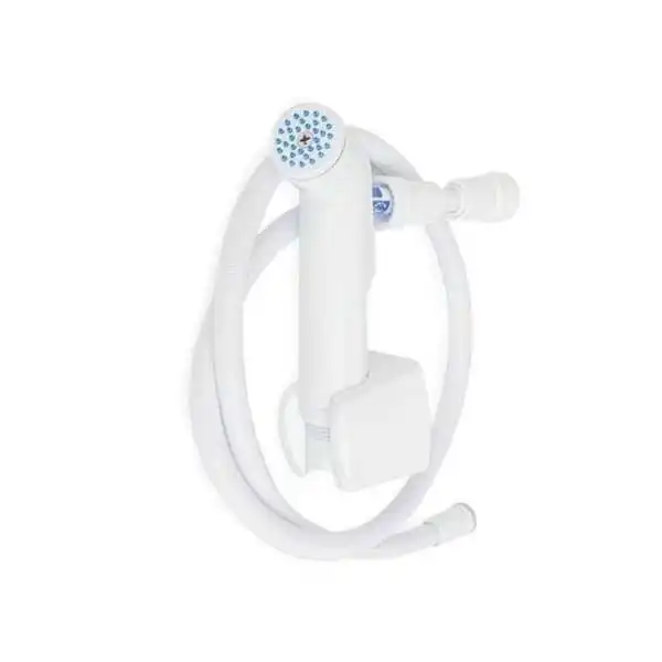 KIT DOUCHETTE DE TOILETTE SHUT OFF BLANC EJIM