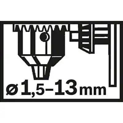 MANDRIN À CLÉ 1,5-13MM 1/2" BOSCH BOSCH - 3