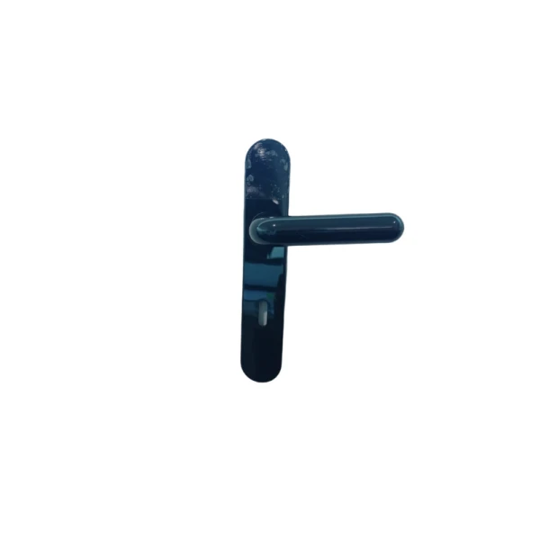POIGNÉE DE PORTE EN PLASTIQUE PETIT TROU NOIR