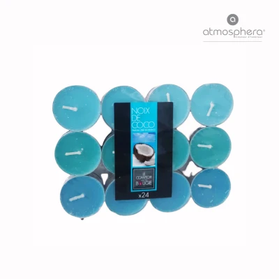 LOT DE 24 BOUGIES PARFUMÉES ATMOSPHERA ATMOSPHERA - 1