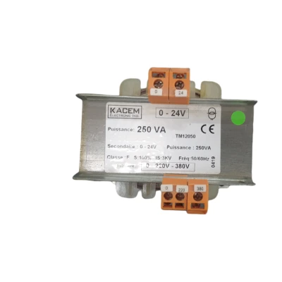 TRANSFORMATEUR 0-220-380/24V 250 VA KACEM - 2