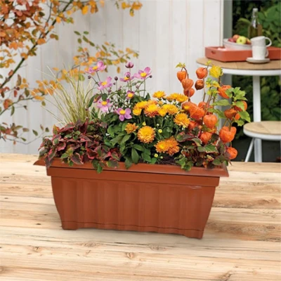 BAC Á PLANTE 50*20*18 CM MARRON SOTUFAB PLAST SOTUFAB PLAST - 3