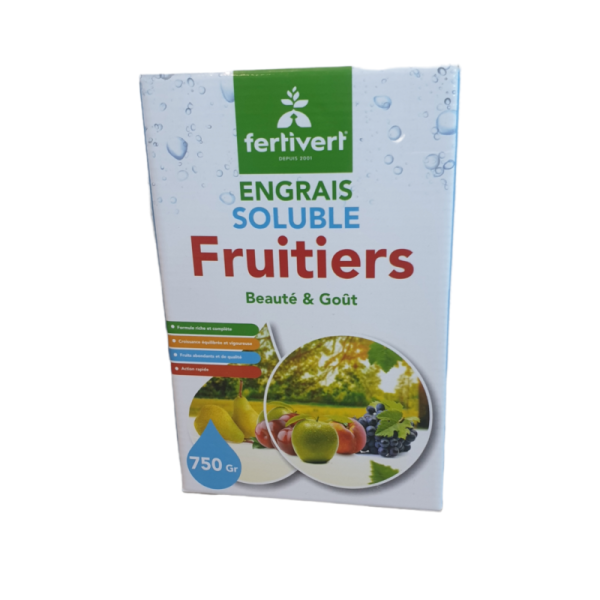 ENGRAIS ARBRES FRUITIERS 750G FERTIVERT