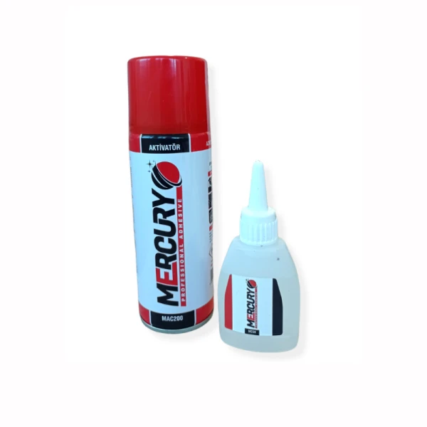 KIT COLLE 50G MDF+ACTIVATEUR  200ML MERCURY