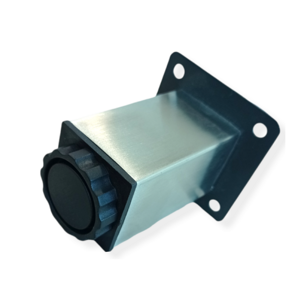 PIED DE MEUBLE CARRÉ RÉGLABLE Ø40/100MM