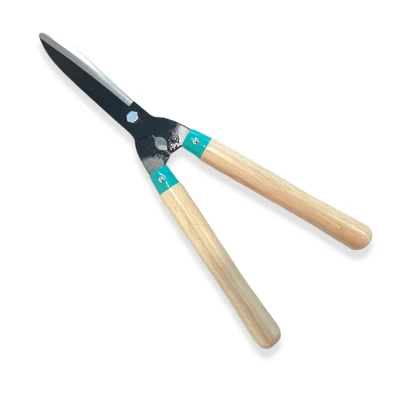 CISAILLE À HAIE MANCHE EN BOIS  - 1