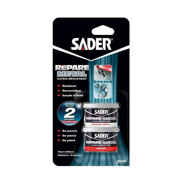 COLLE EPOXY METAL MINI BLISTER 81G SADER