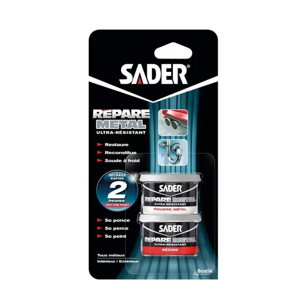 COLLE EPOXY METAL MINI BLISTER 81G SADER