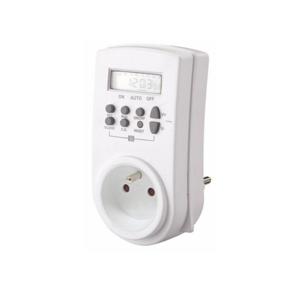 PROGRAMMATEUR HEBDOMADAIRE 230V 16A PEREL