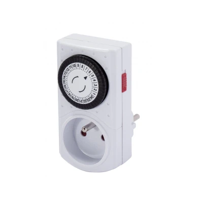 PROGRAMMATEUR MÉCANIQUE 24H 220V 16A PEREL PEREL - 1