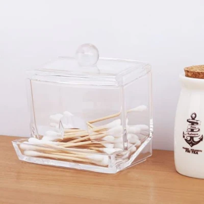 BOITE DE RANGEMENT COTON TIGES  - 2