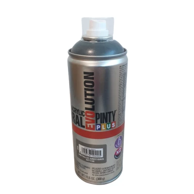 PEINTURE MÉTALLISÉE GRIS FONCÉ EN SPRAY PINTY PLUS PINTY PLUS - 1