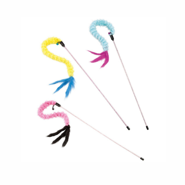 JOUET POUR CHAT EN PLASTIQUE ET FIBRE FERPLAST