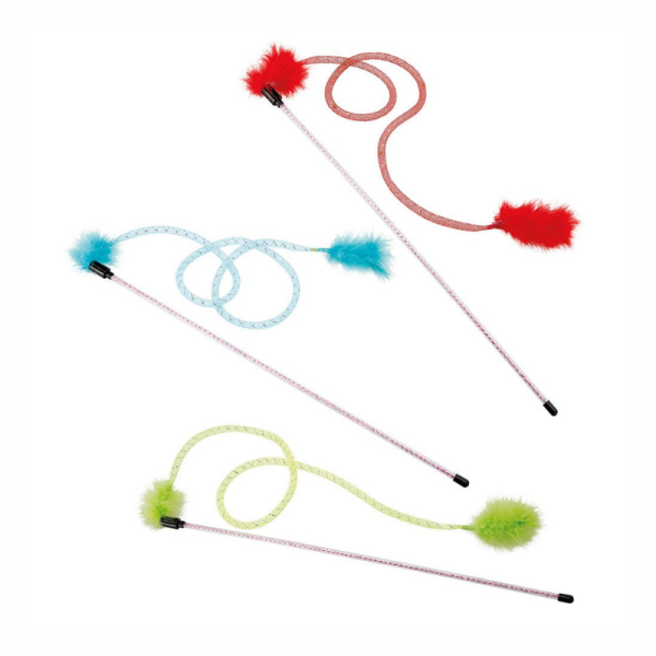 JOUET POUR CHAT EN PLASTIQUE ET FIBRE PA5002 FERPLAST