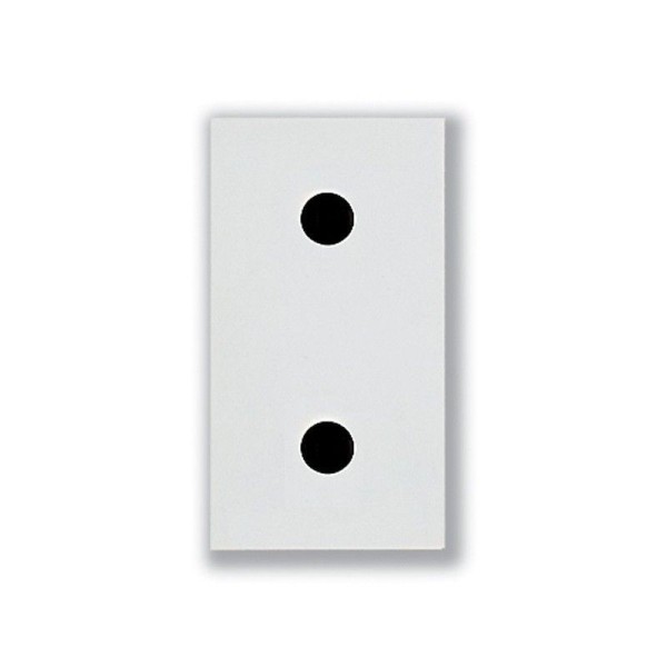 PRISE 2 POLES 16A BLANC SYS43 SOMEF