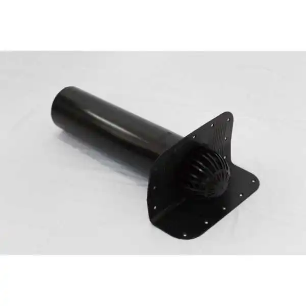 GARGOUILLE HORIZONTALE RONDE Ø100 AVEC CRAPAUDINE EJIM