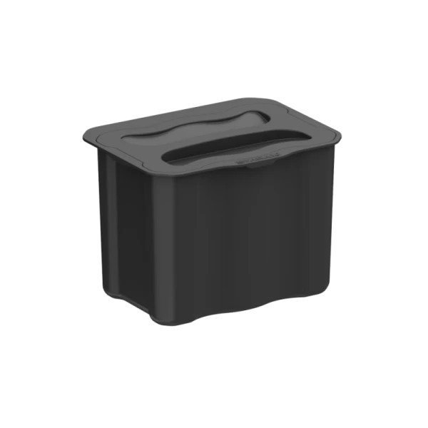 POUBELLE SUSPENDUE S-2575 5L GRIS FONCÉ STARAX