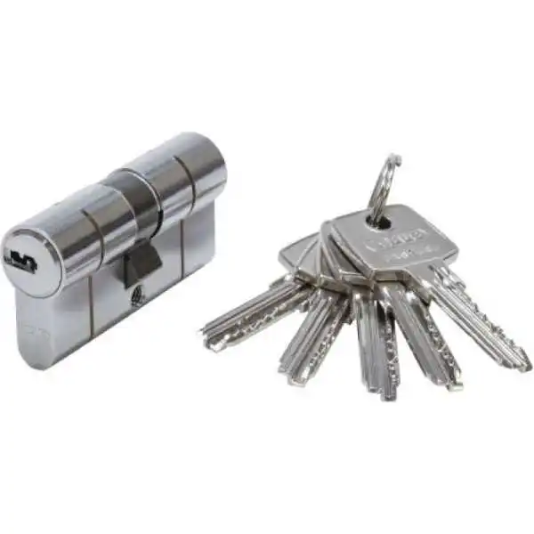 CYLINDRE 60 À 5 CLÉS NICKEL SEKURIT