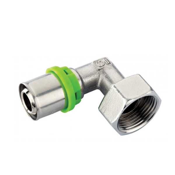 RACCORD COUDÉ AVEC ÉCROU LIBRE 20/27 PEX20 SOPAL