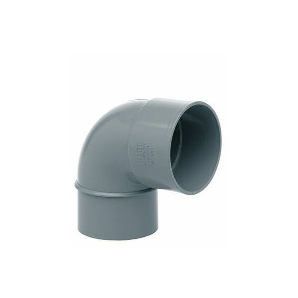 COUDE PVC 90° ÉVACUATION Ø 100MM