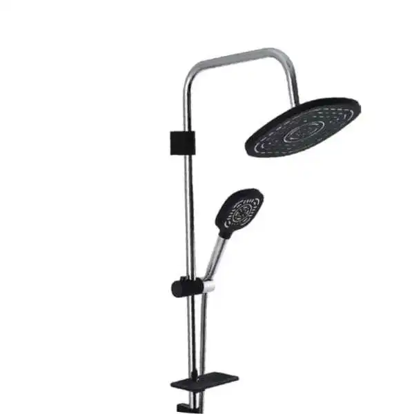 COLONNE DE DOUCHE NOIR/CHROMÉ TLCR1004 DIAMOND