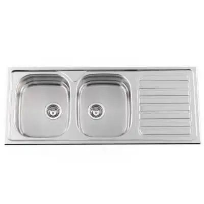 ÉVIER 2 BACS EN INOX 120*60CM RODI RODI - 1