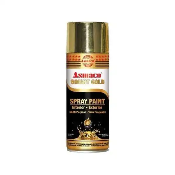 BOMBE À PEINTURE EN AÉROSOL BRIGHT GOLD 400 ML ASMACO