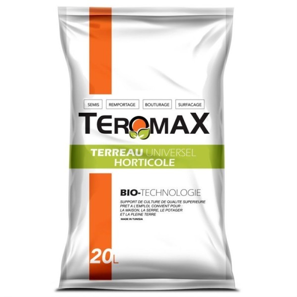TERREAU HORTICOLE 20 LITRES TEROMAX