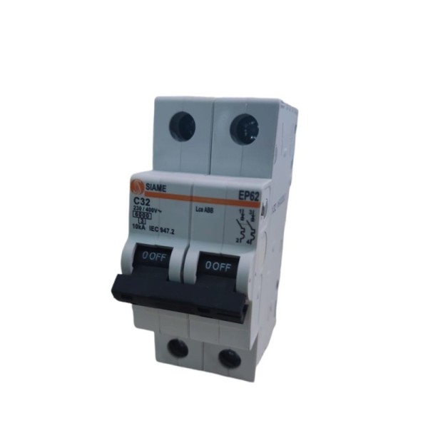 DISJONCTEUR MODULAIRE 2*32A SIAME