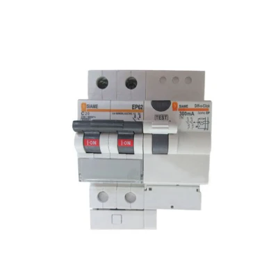 DISJONCTEUR DIFFÉRENTIEL 2*20 300MA SIAME SIAM - 1