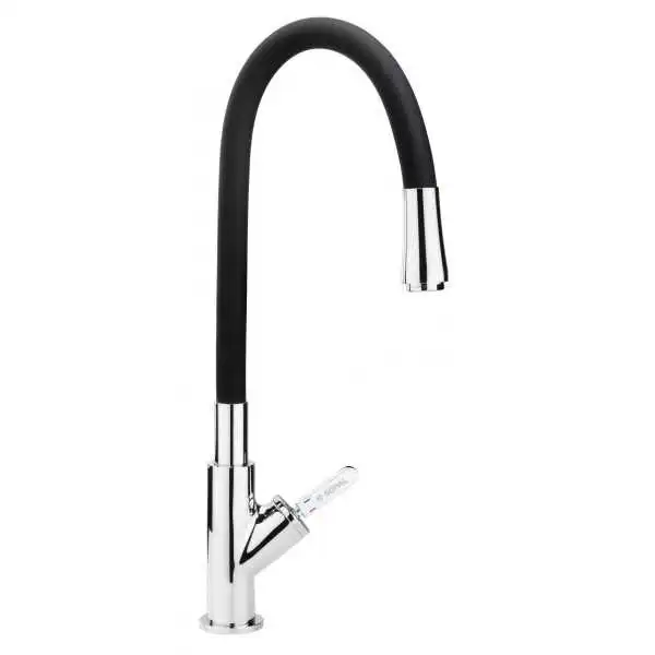 MITIGEUR ÉVIER BEC NOIR NABEUL SOPAL