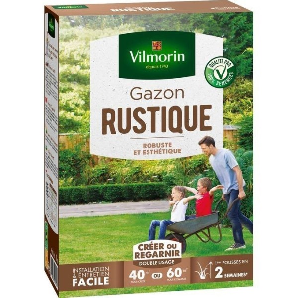 GAZON RUSTIQUE 1 KG VILMORIN