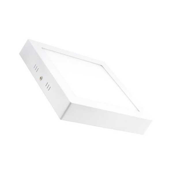 SPOT PANEL LED APPARENT 12W CARRÉ LUMIÈRE BLANCHE EKOLED