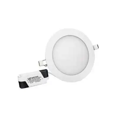 SPOT PANEL LED ENCASTRABLE ROND 12W LUMIÈRE JAUNE RUNWIN RUNWIN - 1
