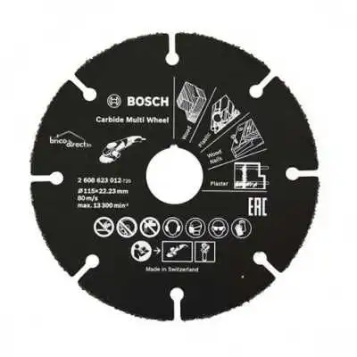 DISQUE À BOIS Ø 115*22.23MM CARBURE BOSCH BOSCH - 1