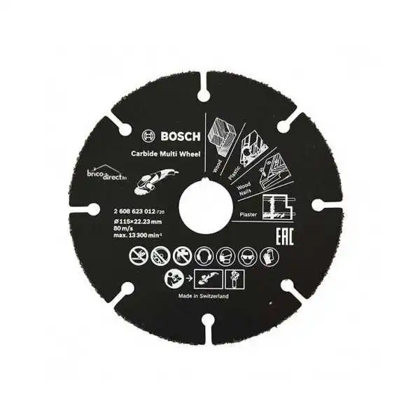 DISQUE À BOIS Ø 115*22.23MM CARBURE BOSCH