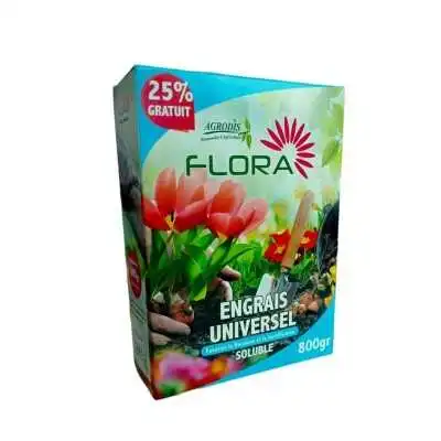 ENGRAIS UNIVERSEL SOLUBLE 800G FLORA - 1