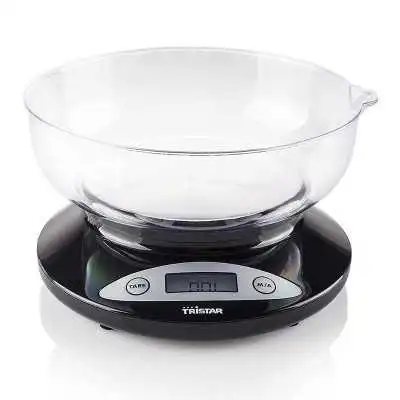 BALANCE DE CUISINE 2KG NOIR TRISTAR - 1