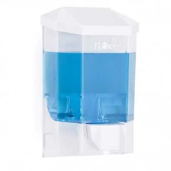 DISTRIBUTEUR SAVON 1000ML TRANSPARENT FLOSOFT