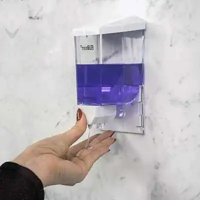 DISTRIBUTEUR SAVON 1000ML TRANSPARENT FLOSOFT  - 3