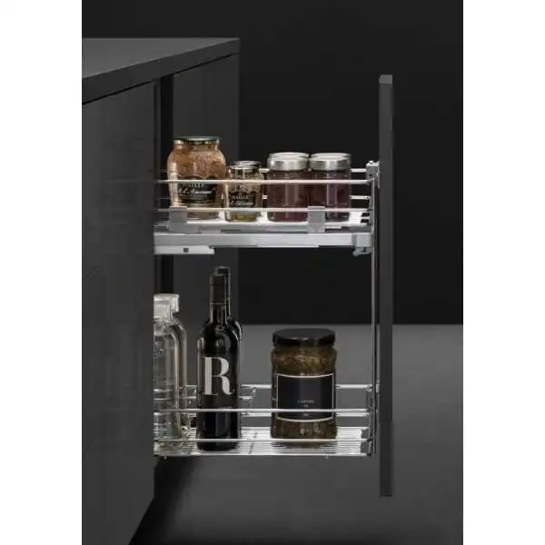 PORTE BOUTEILLE 15CM CHROME SIGE