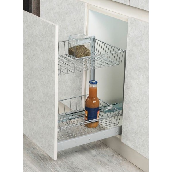 PORTE BOUTEILLE 45CM CHROMÉ SIGE