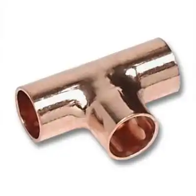 TÉ FEMELLE À SOUDER - CUIVRE Ø22MM - 1