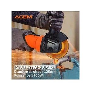MEULEUSE ANGULAIRE 1100W 125MM ACEM ACEM - 2