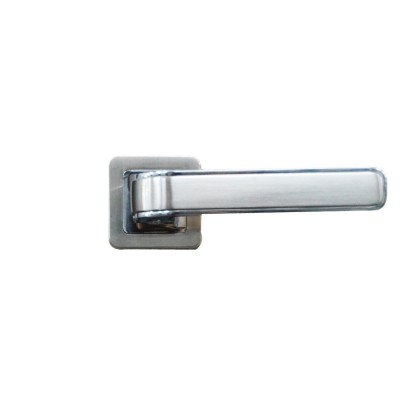 copy of POIGNEE DE PORTE ROSACE 80313 TROU DE CYLINDRE CHROME-SATINE DELIA DELIA - 1