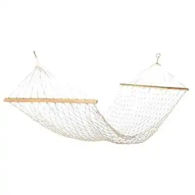 TOILE HAMAC 200*120CM EN FILET DE COTON - 2