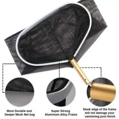 ÉPUISETTE DE FOND AVEC CADRE EN ALUMINIUM  - 2