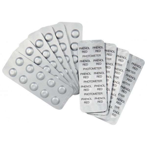 LOT DE 250 PASTILLES TEST PHENOL RED AQUALAB