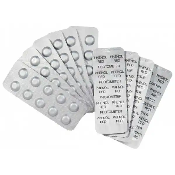 LOT DE 250 PASTILLES TEST PHENOL RED AQUALAB